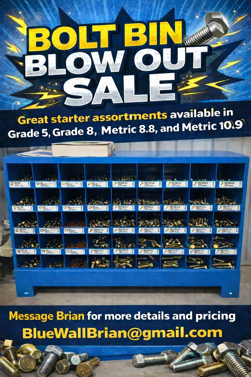 Blue Wall Ag & Heavy Equipment Shop Supplies tweet media