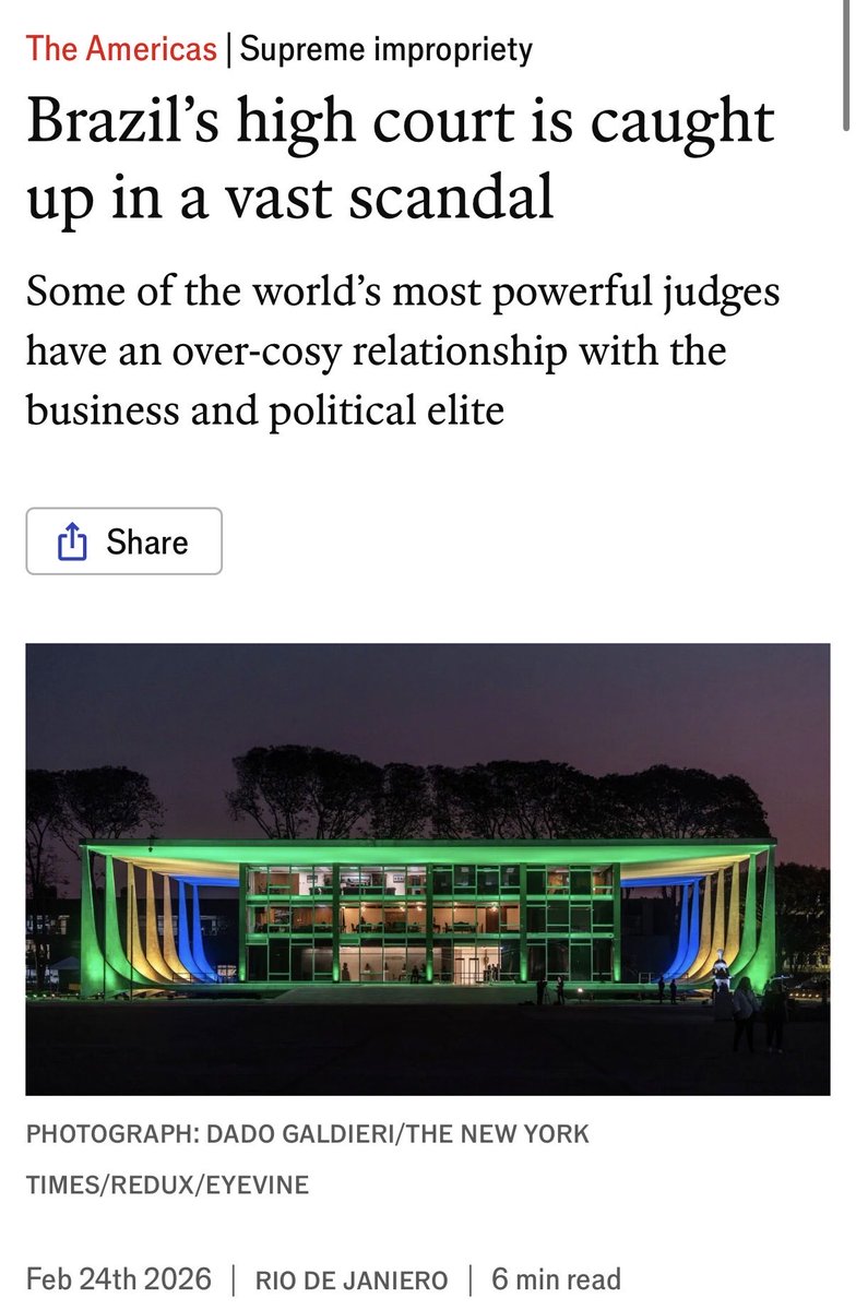 STF: vergonha internacional…