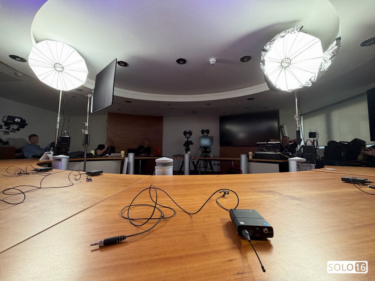 solo16uk's tweet image. Busy day and team today recording a press conference style video for a regular client. #videoproduction #wiltshire #eventfilming #itsallinthedetails