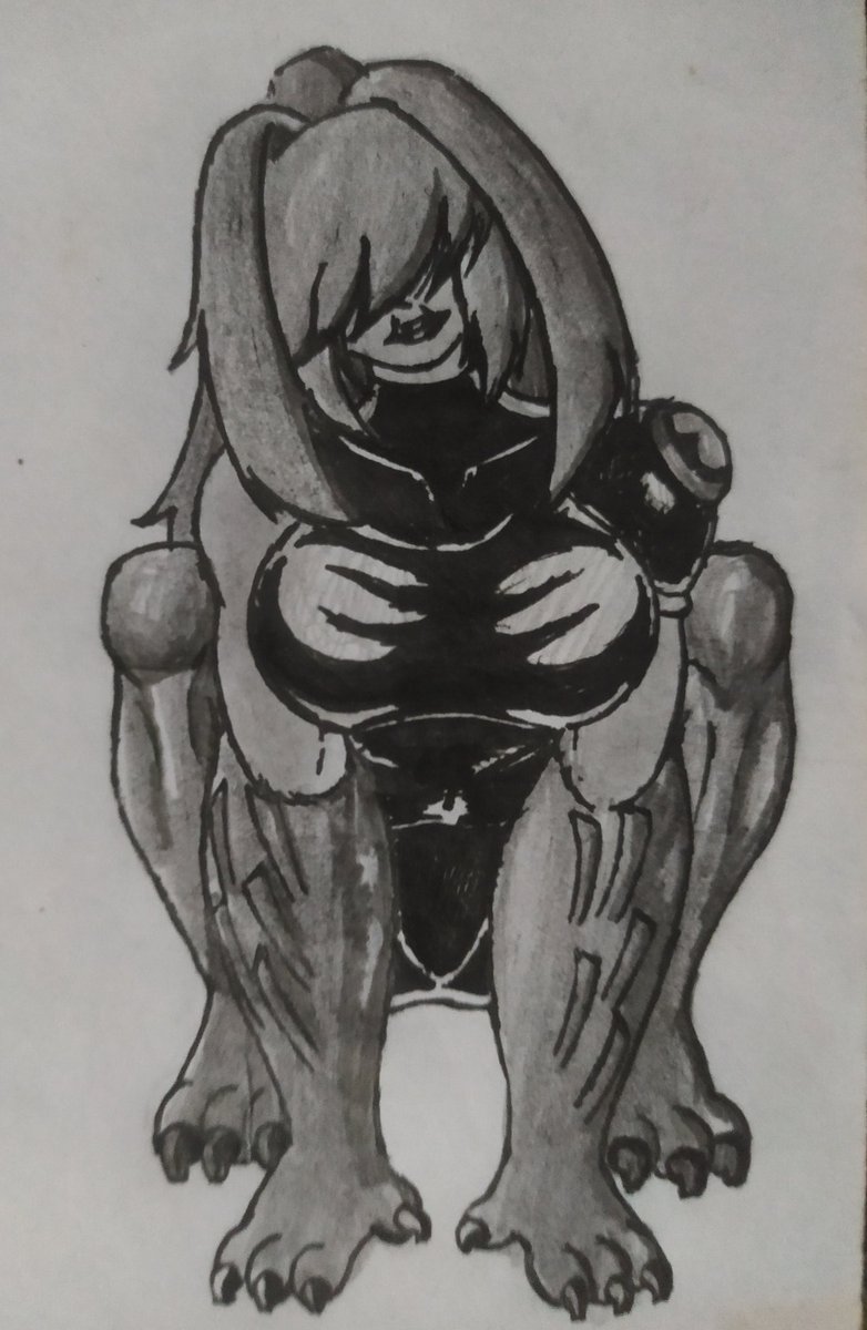 Día 4: wildgirl
Redibujo de bestia de los primeros aliens que dibuje 🦴
#SanValentrix #Chaquetrix