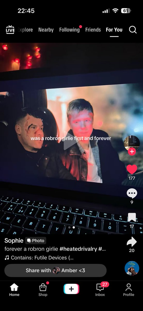 amy_ellenxx's tweet photo. Saw this on TikTok and it could not be more true and I still am #robron #heatedrivarly https://t.co/c6DcjtrUim