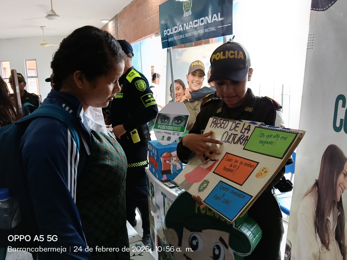 En #Barrancabermeja realizamos jornada de sensibilización con estudiantes sobre las consecuencias legales de infringir la norma.
Seguimos fortaleciendo entornos escolares seguros con prevención y oferta institucional.