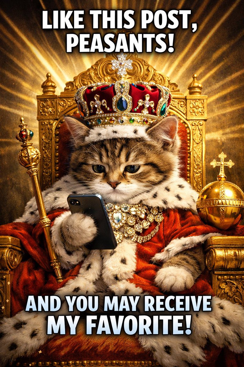 AirdropAIAlpha's tweet photo. When you finally become the CEO of your own timeline ๐๐ฑ
Like, repost & join the kingdom ๐ผ
#Meme #TwitterMeme #ViralPost #FunnyMeme #CatMeme #SocialMediaHumor #TrendingNow #FYP #GrowOnTwitter #MemeCulture https://t.co/G2vYZdebYI