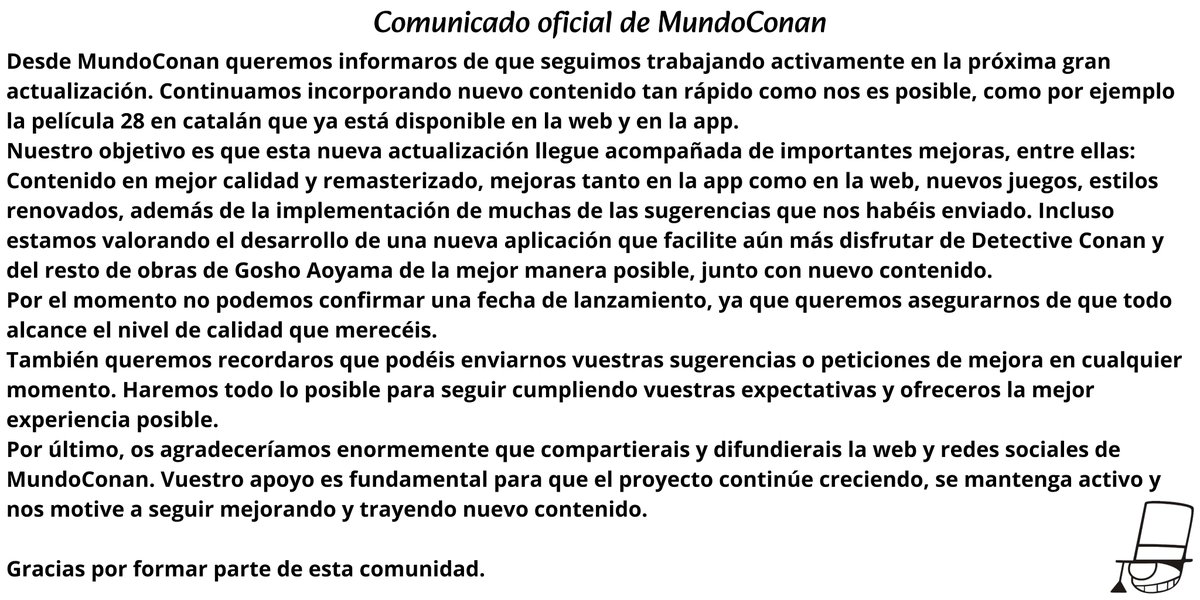 MUNDO CONAN tweet media