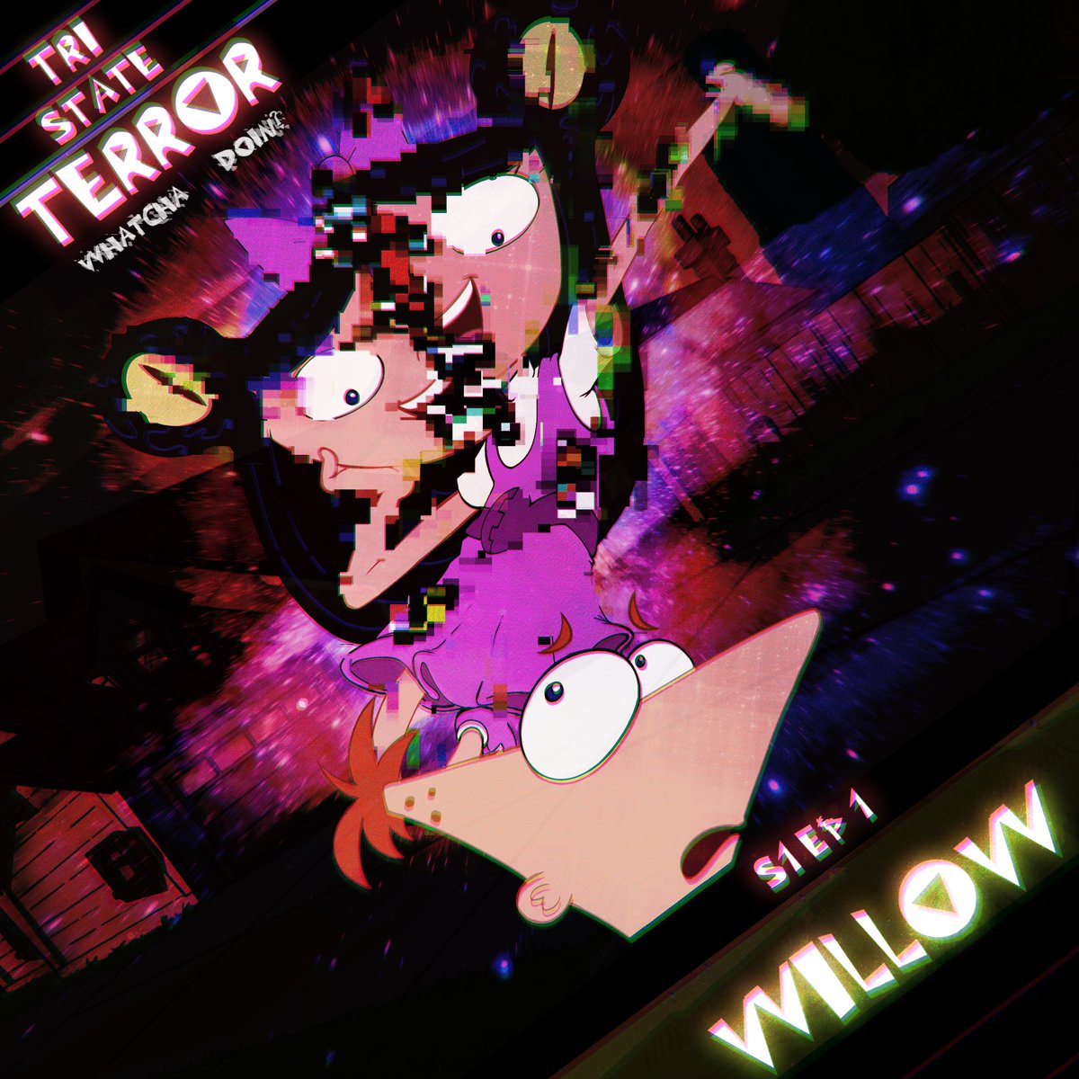 malmalliee's tweet photo. Unrelated to my usual furry posts, but a song album cover for my project Tri State Terror!!

(Isabella’s effects by @crashyboi74) https://t.co/nVmT0I2tlr