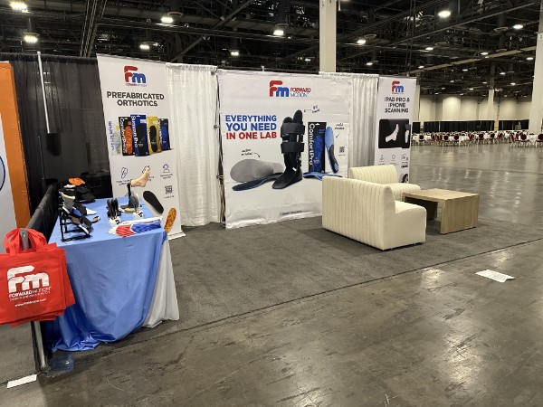 FDMMedical's tweet photo. We’re live at #ACFAS 2026 with the @ACFAS! 

Stop by Booth #1529 to meet the Forward Motion Medical team and check out our #customorthotics and #AFO braces. We’d love to connect and talk about how we can support your practice. See you there!

#ACFAS2026 #Podiatry #FootAndAnkle https://t.co/DZes9w03z5