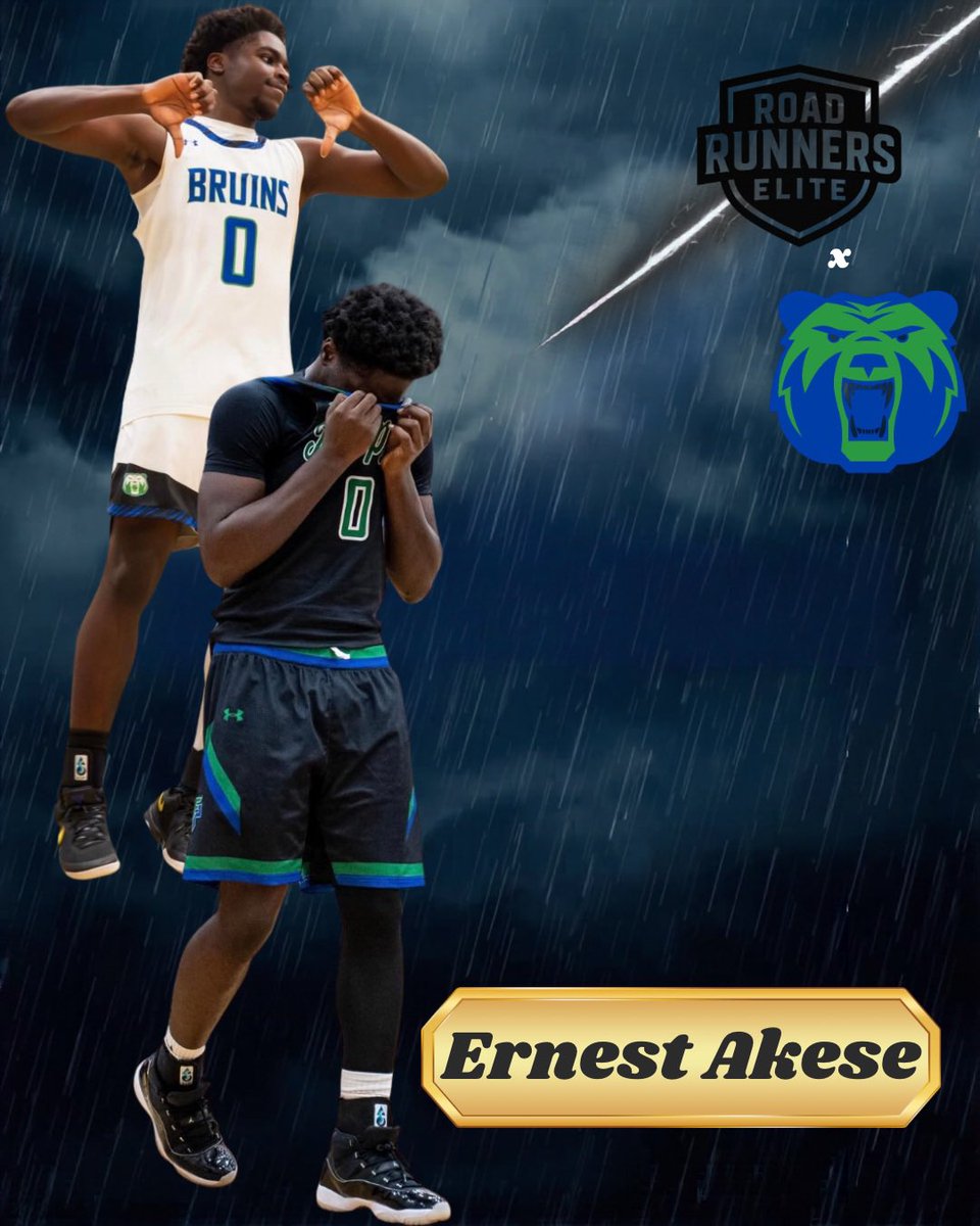 roadrunnerselit's tweet image. Coming This Summer.. Introducing Ernest Akese!⚡️#roadrunnerselite #aaubasketball #dmvbasketball