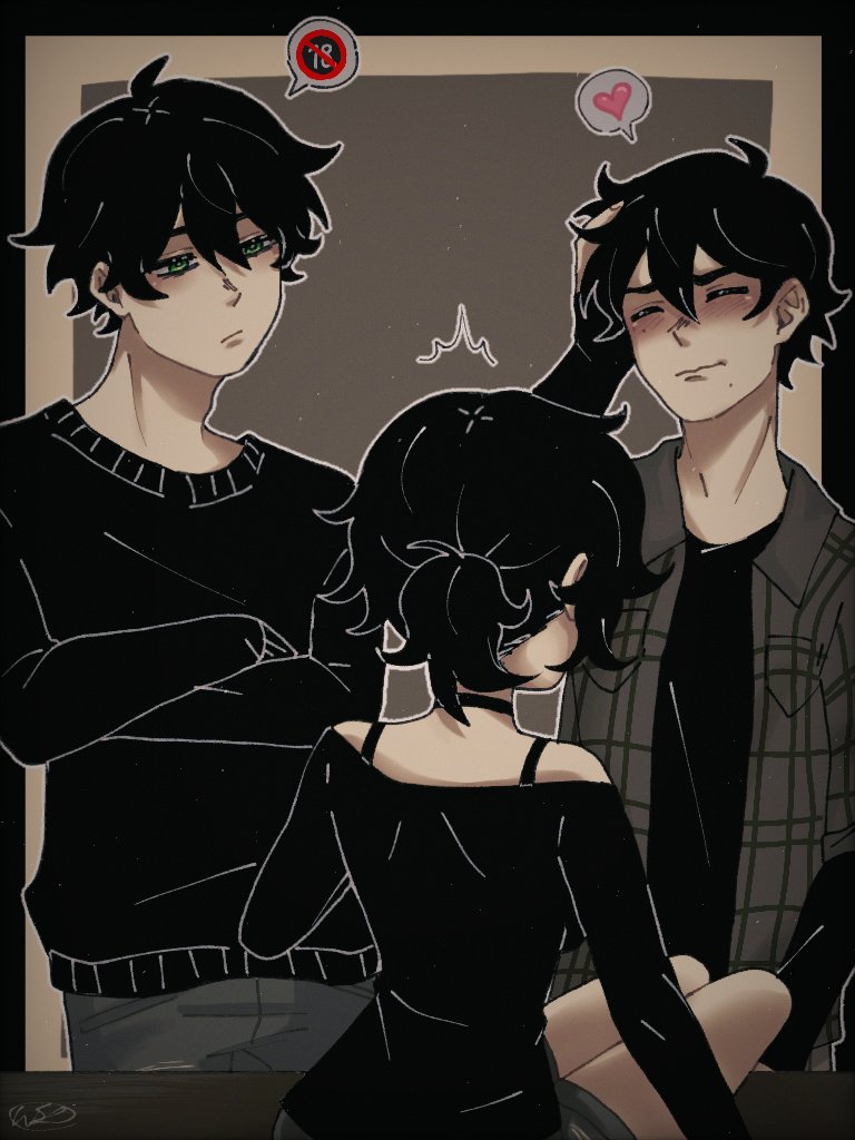 milkymilk667's tweet photo. 💚They love thier lil sis💚

#thecoffinofandyandleyley #thecoffinofandyandleyleyfanart #teenashley #ashleygraves #teenandrew #AndrewGraves #tcoaal #tcoaalfanart https://t.co/3xCGbJddJm