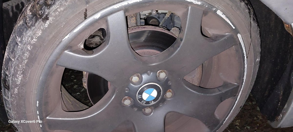 Trafficwmp's tweet photo. #WMP D-Unit #ANPRInterceptors were on #fatal4 patrols in #Brum when they noticed this BMW that had peculiar braking characteristics. A quick examination revealed all. Vehicle prohibited immediately and driver reported #PG9. https://t.co/NXwwY2uaY7
