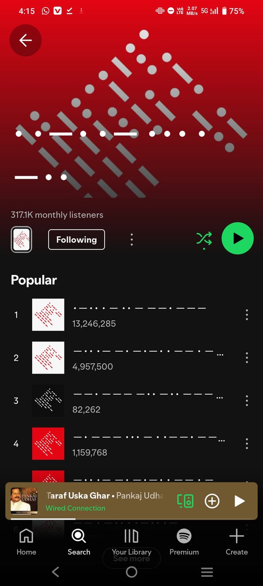 _aawaam's tweet photo. @AshCantLie @MaximusDihh (-- - -• ---•-- -----•) jo breket me likha aur copy kr Spotify me search cover photo mil jayega niche niche jaake kahi na kahi 😂😂😂 https://t.co/pKMuYEBdbP