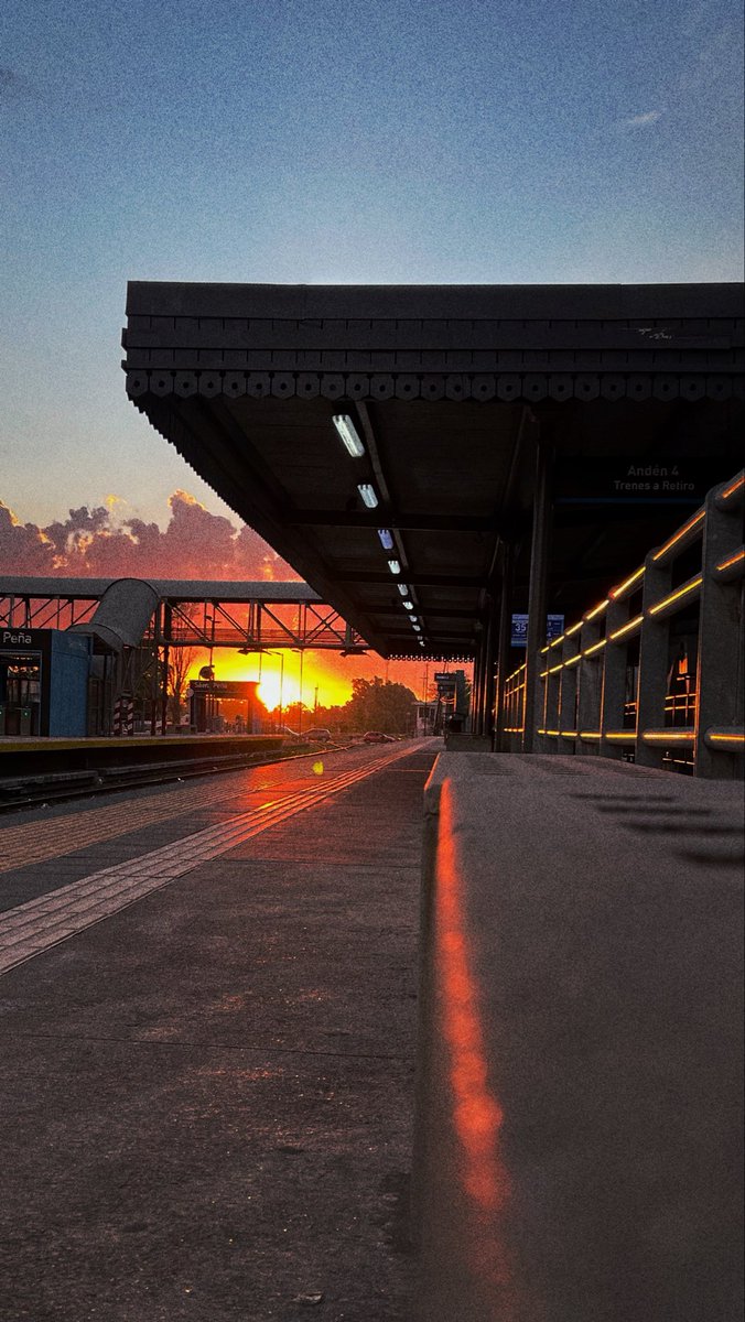 Los atardeceres en Argentina son increíbles.