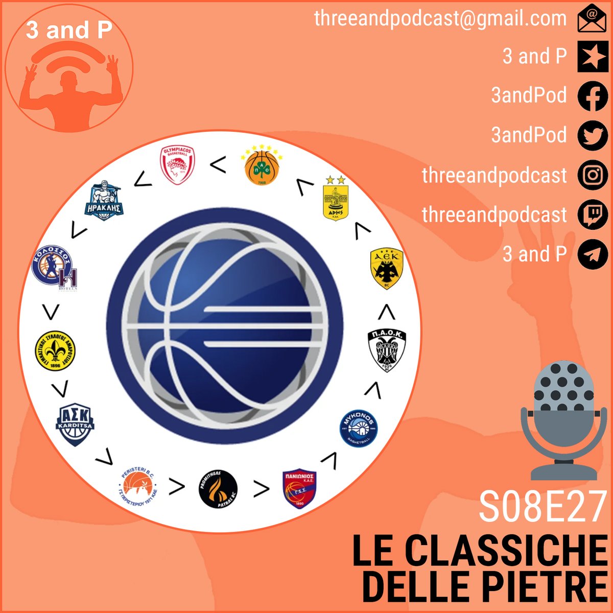 3&P podcast tweet media