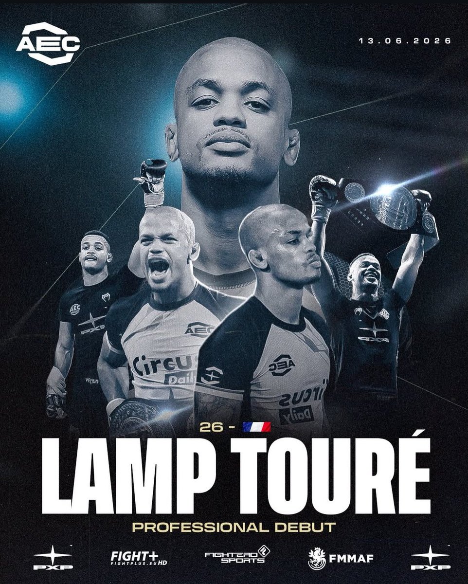 Le champion amateur Lightweight de l'Aec et du Duel Fighting Lamp Touré (8-1) annonce passer en pro 🔥🔥🔥

Il fera ses débuts à l'Aec, hâte de le voir briller là bas
