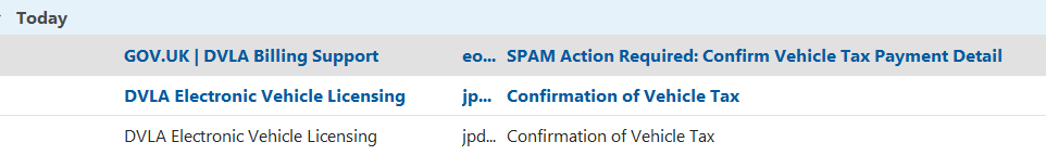 JohnPerry's tweet image. Be carefull of #scammers everyone.  I've just renewed our VED for our cars, and within minutes I received a scammer email. If you're in #Havant and operate a community or resident group, I'll offer a free "How to Avoid Being Scammed" talk for you. redoak.co.uk/fraud