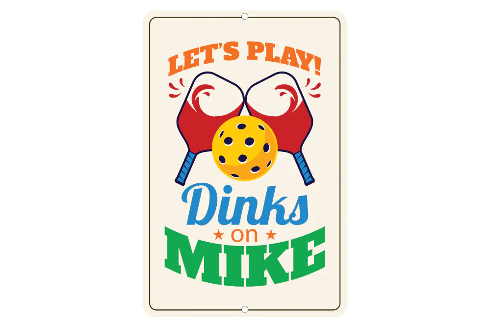 MyPatternPop's tweet photo. Personalized Let's Play Pickleball Dinks On Sign - Made of Metal

Order here: https://t.co/suQrk2eztC

#Pickleball #Player #Love #Sports #Personalized #Customized #Unique #Gift #MetalSign #Home #Room #Decor #PatternPop https://t.co/SYktgI1Z3W