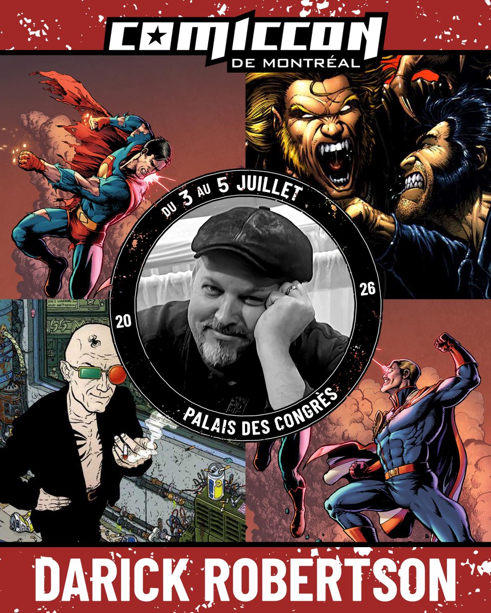 Comiccon de Montréal tweet media