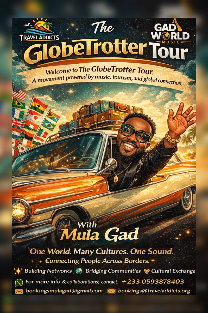 MulaGad's tweet photo. Globetrotter Tour! Soon https://t.co/zLQ4g2B5p3