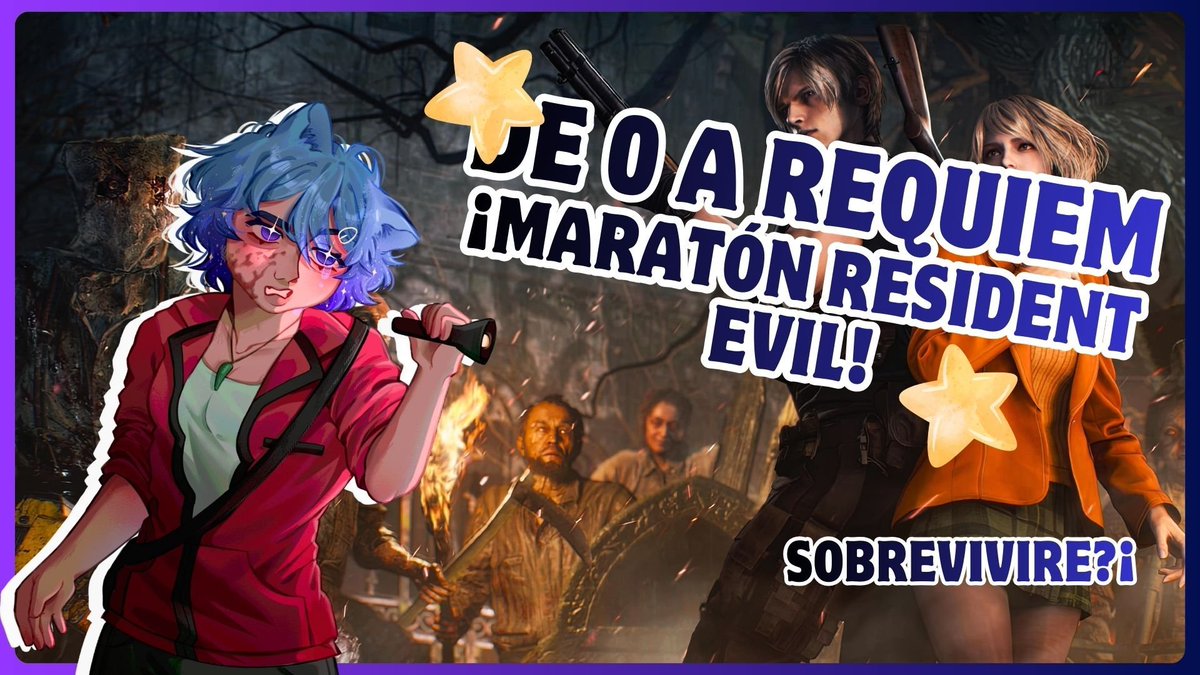 ¡Damos inicio a la misión más ambiciosa! 🌙    
Vamos a jugar TODA la saga de Resident Evil antes de que llegue Requiem (en mi cumpleaños)        
HOY TERMINA ESTE VIAJE 
 ¡YA ESTAMOS EN VIVO! LINK EN COMENTARIOS
#luayouvt