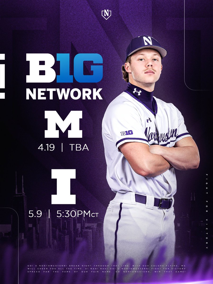 Northwestern Baseball tweet media