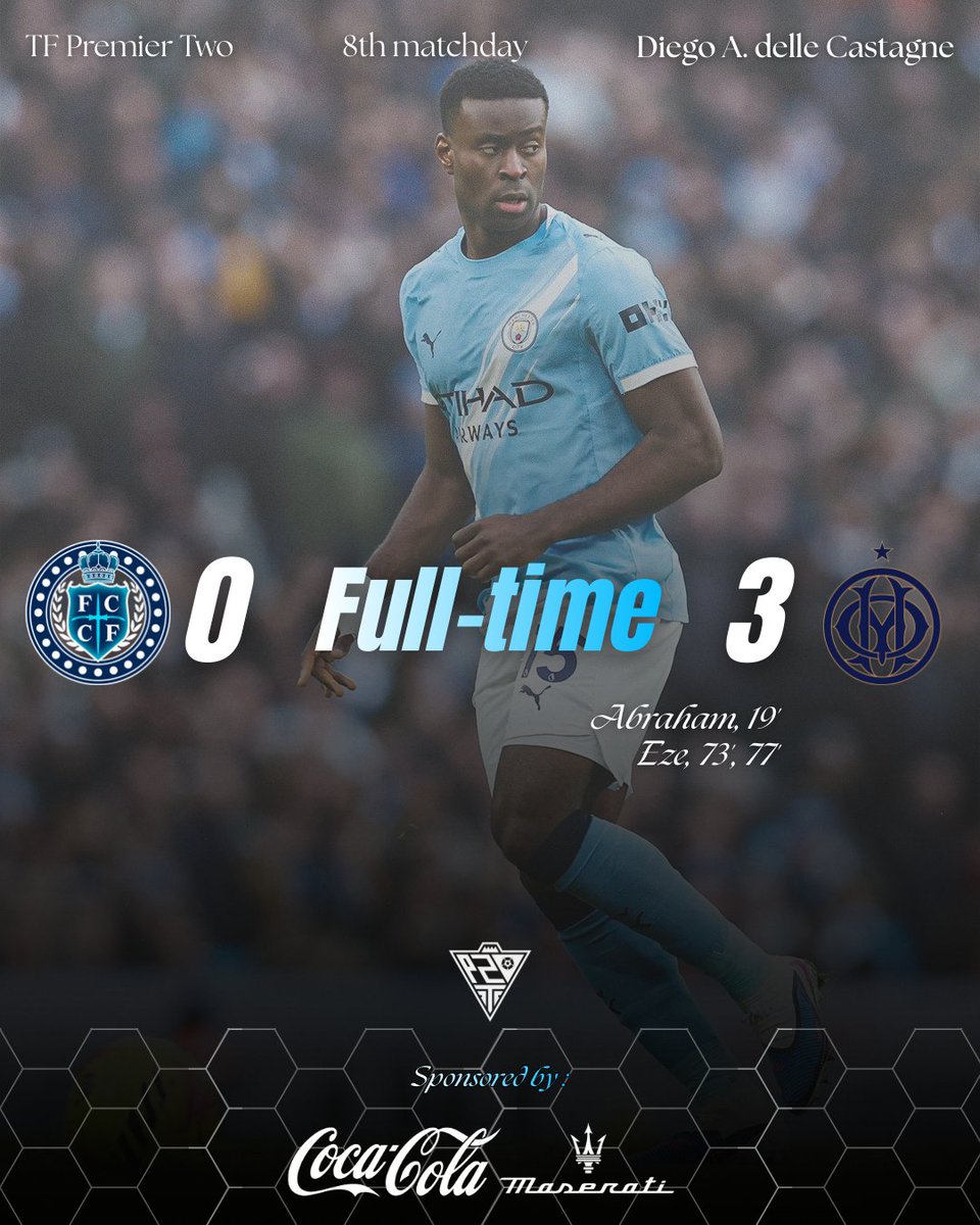 F_C_CASTAGNE's tweet photo. ❌️ Défaite.

🤕 0-3 on pose la manette. Première défaite à domicile de la saison. Second match sans marquer face à cet adversaire, mais où sont passées leurs cages ?

👀 Prochain rdv : déplacement face au nouveau leader @ClippersNewport.

#ForzaCastagneSempre #FCCOM https://t.co/bDbTNMO1fA