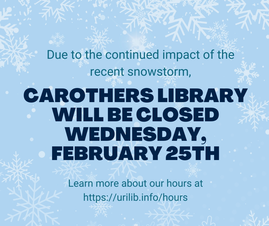 URI Libraries tweet media