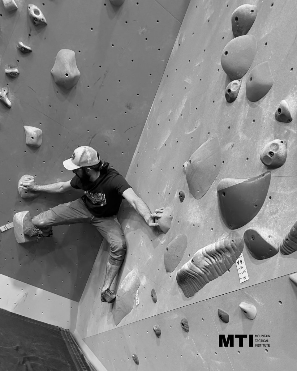 JH Lab Rat John working through a bouldering problem during Monday's V-Sum Session. 

He has improved his 8 problem V-Sum score by 9.