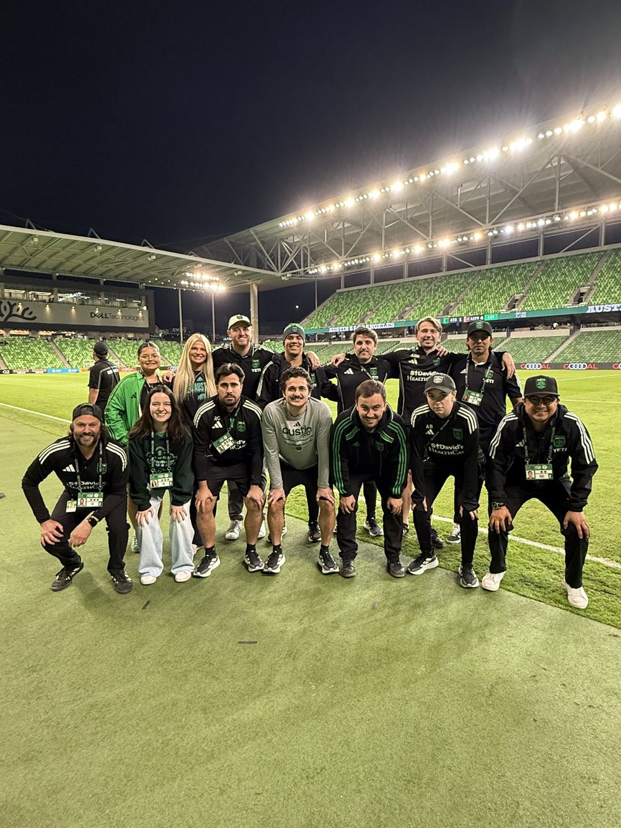 MassimoCNuzzo's tweet photo. 3 1/2 years w/some of the most talented, wonderful people i’ve had the pleasure of knowing. austin fc gave me so much - friends that became family &amp; an opportunity to pursue my dream of working in soccer. can’t wait to be a fan &amp; cheer on in the stands 🌳🌳 https://t.co/xaGePjwtr5
