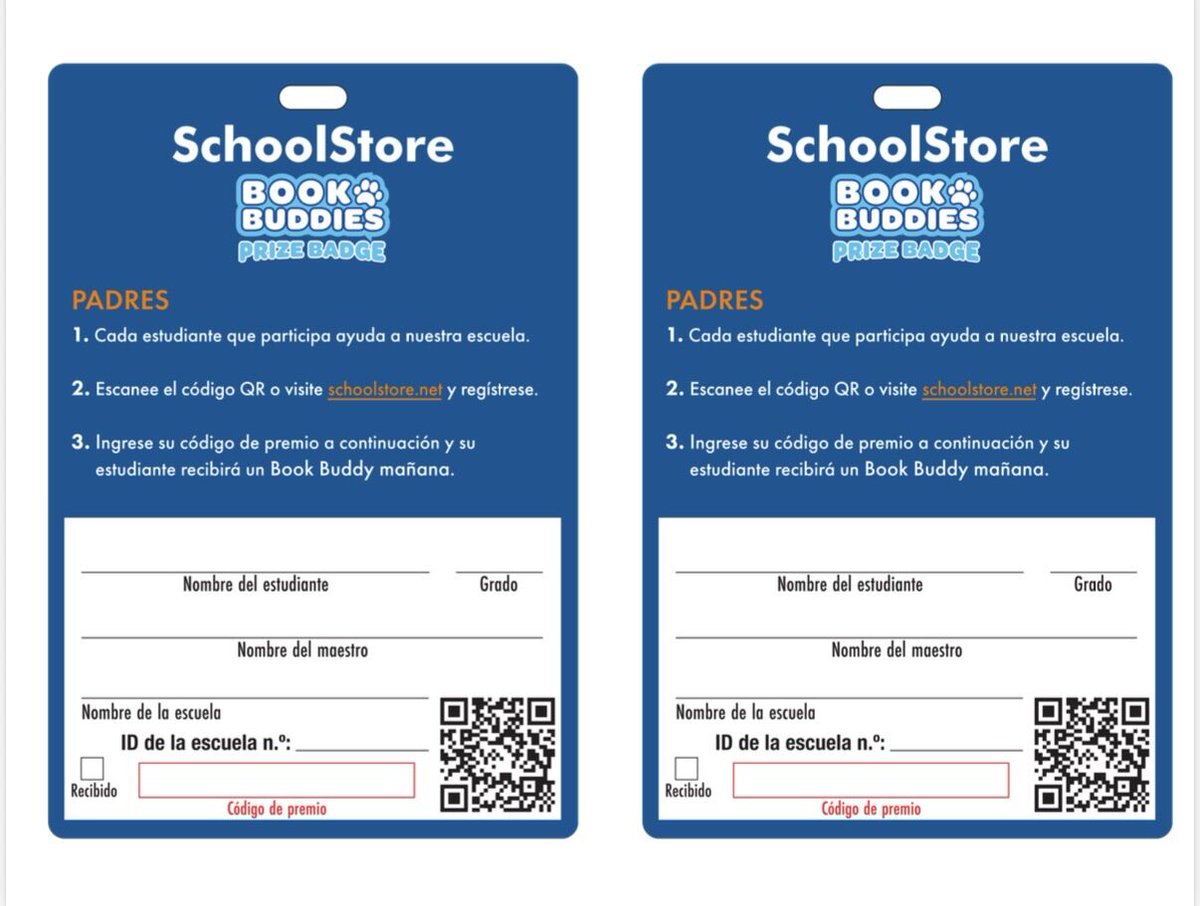 Thank you! SchoolStore Program