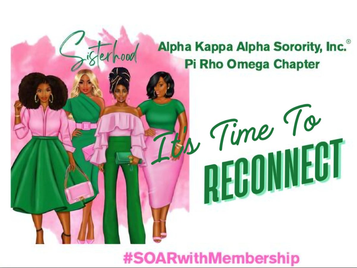 Alpha Kappa Alpha Sorority, Inc.®, Pi Rho Omega tweet media
