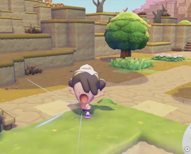 MentalistGirl's tweet photo. Kirby eres tú? 🤭

#PokemonPokopia #NintendoTreeHouse https://t.co/uhhjAzeEOW