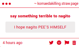 DAILY NAGITO HATE tweet media