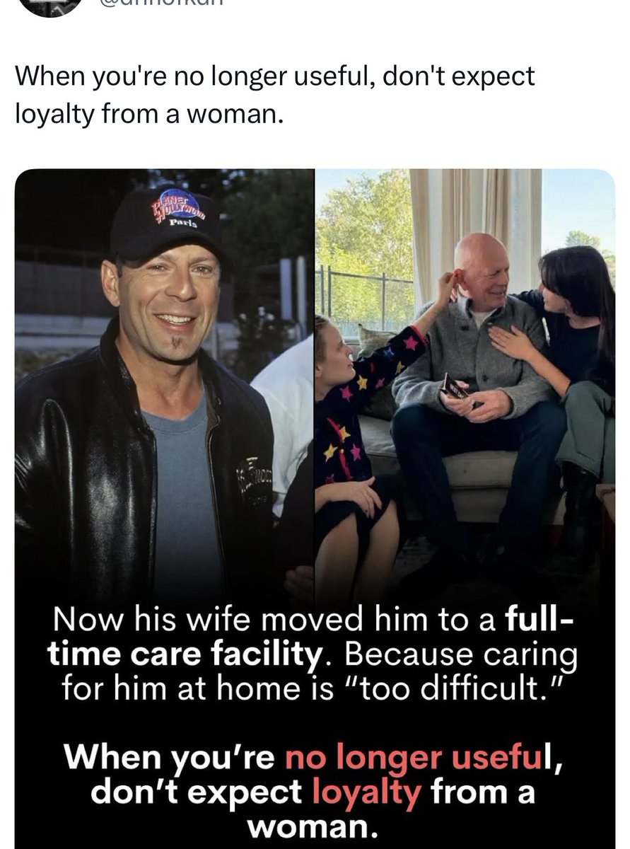 Two days ago you guys ripped a woman to shreds for calling off her divorce so she could take care of her husband while he was dying. You actually just hate women.