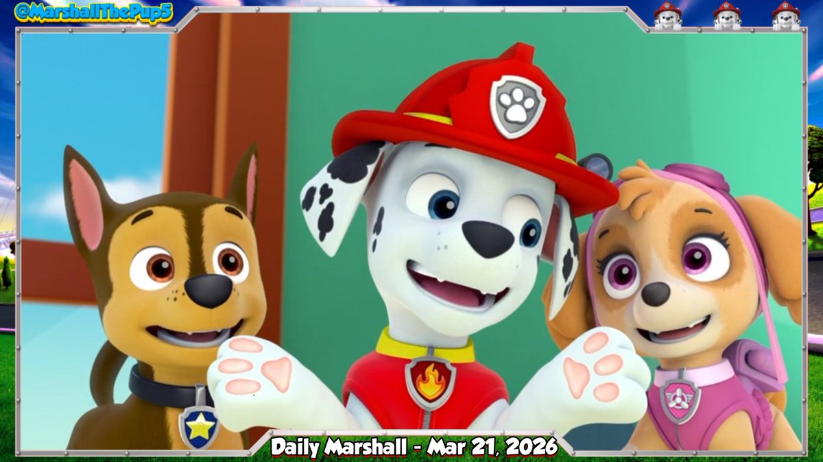 Marshall The Fire Pup tweet media