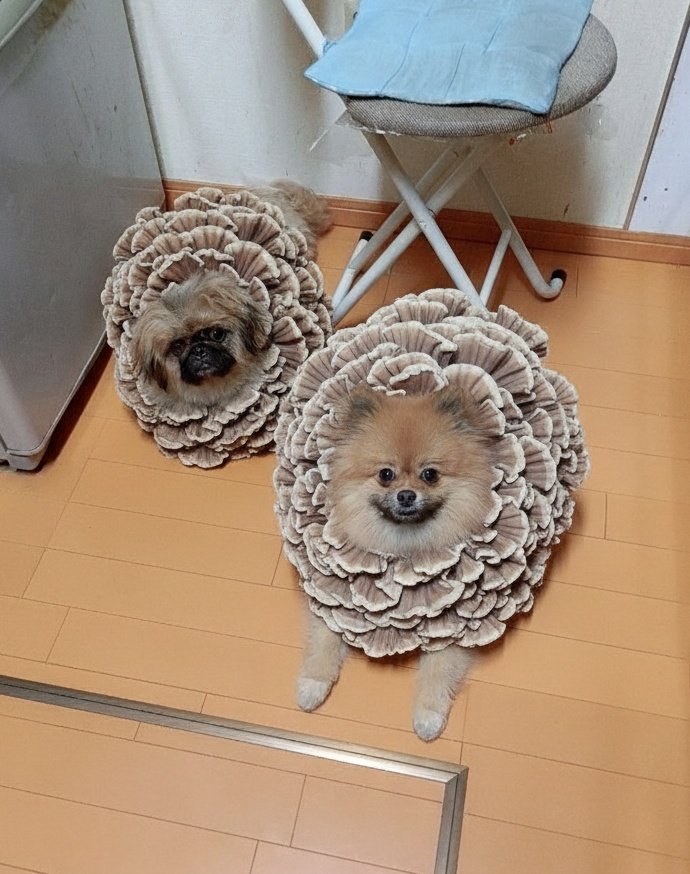 舞茸ドレス🫰✨