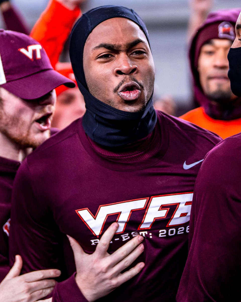 Zero hesitation, full throttle 🚀 

#LetsGoHokies