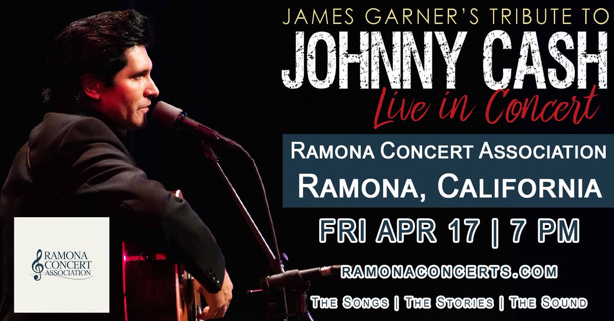 CashTribute's tweet photo. Join us for a show in Ramona presented by the Ramona Concert Association! 🎟️ Tickets &amp; more info: https://t.co/bmuVonX4xU https://t.co/jOp3dzxndC
