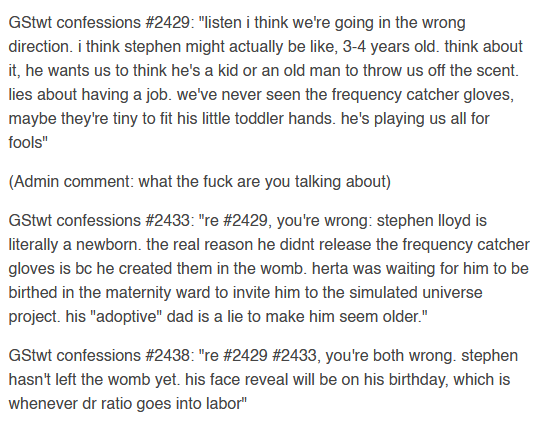 was going thru tumblr drafts from a year ago and i think you can really tell that i was bored out of my mind