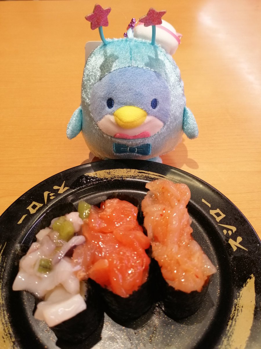 北海道軍艦3種盛りがお気に入りになった模様