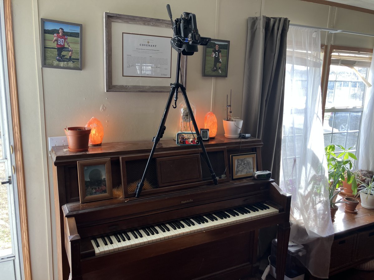 ChadKetcher's tweet photo. Did a thing today.

After years of “thinking about it,” I actually did the thing.

It’s not perfect: the piano is out of tune. There's no script. I bumbled my way through it.  But imperfect action is better than perfect inaction.

Watch for lesson #1 this week. https://t.co/NnX7J73CJz