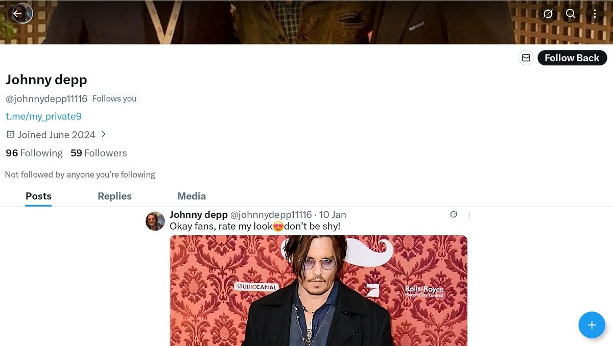 Reported and blocked.