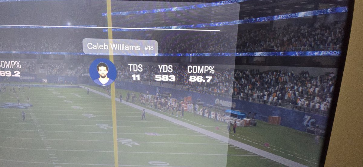 ChBearsSuperFan's tweet photo. The Iceman cometh! Just getting started! Soon to be IRL.  #Madden26 #iykyk @CALEBcsw @ChicagoBears https://t.co/Gx21wmAmw3