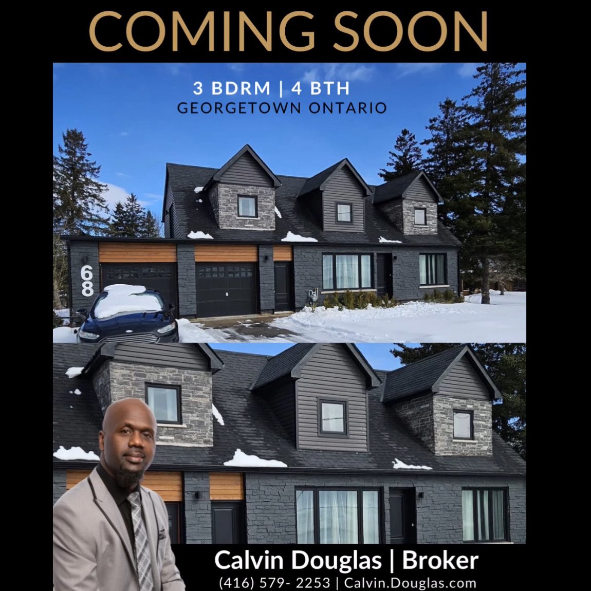 CD_Realtor's tweet photo. Coming Soon!
Lease in Georgetown, Ontario 

Spacious 3 Bedroom | 4 Bathroom home in a sought-after neighbourhood. Modern finishes, generous living space, and the perfect place to call home.

Message me for details or to be the first to view!
> Calvin.Douglas@century21.ca https://t.co/7HWh4QVJCq