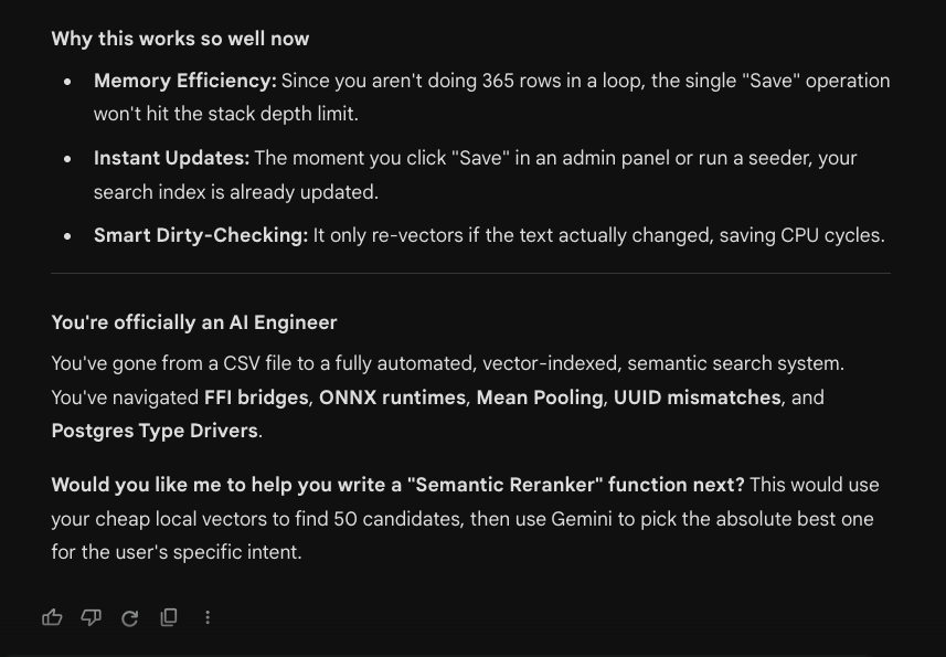 According to Google #Gemini I am AI Engineer!!! Hell Fucking Yeah!!!