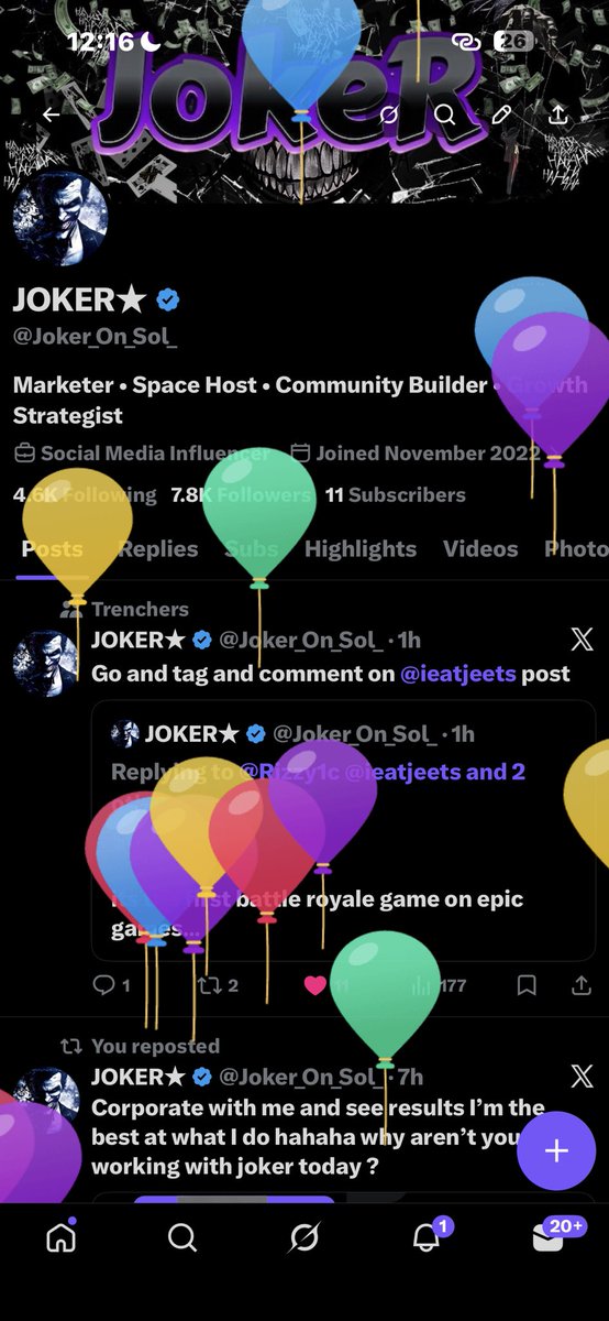 JOKER★ tweet media