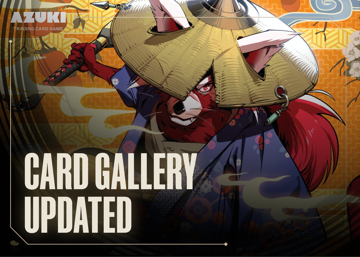 Official Azuki TCG tweet media