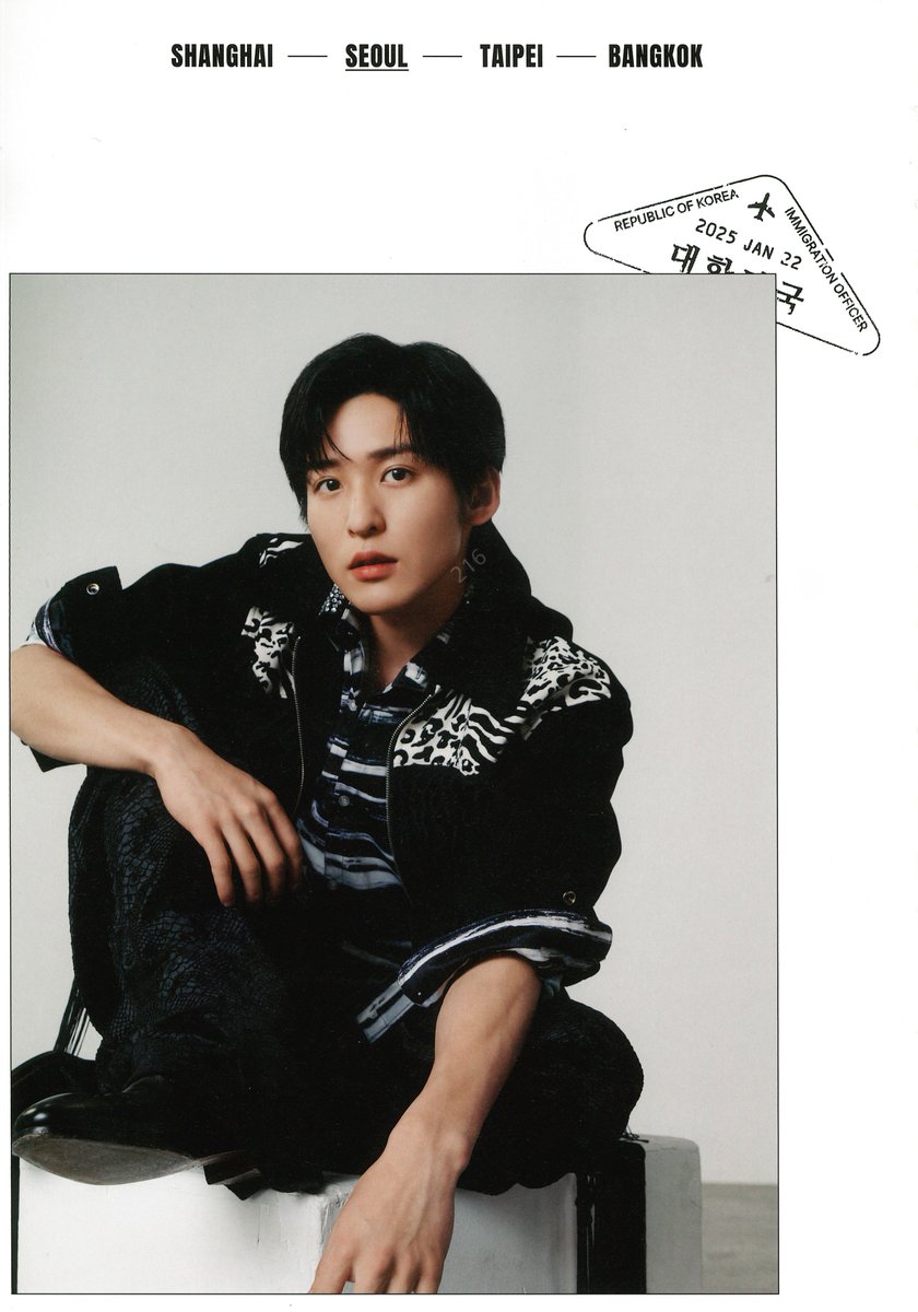 ソウル ポップアップ #目黒蓮 🖤