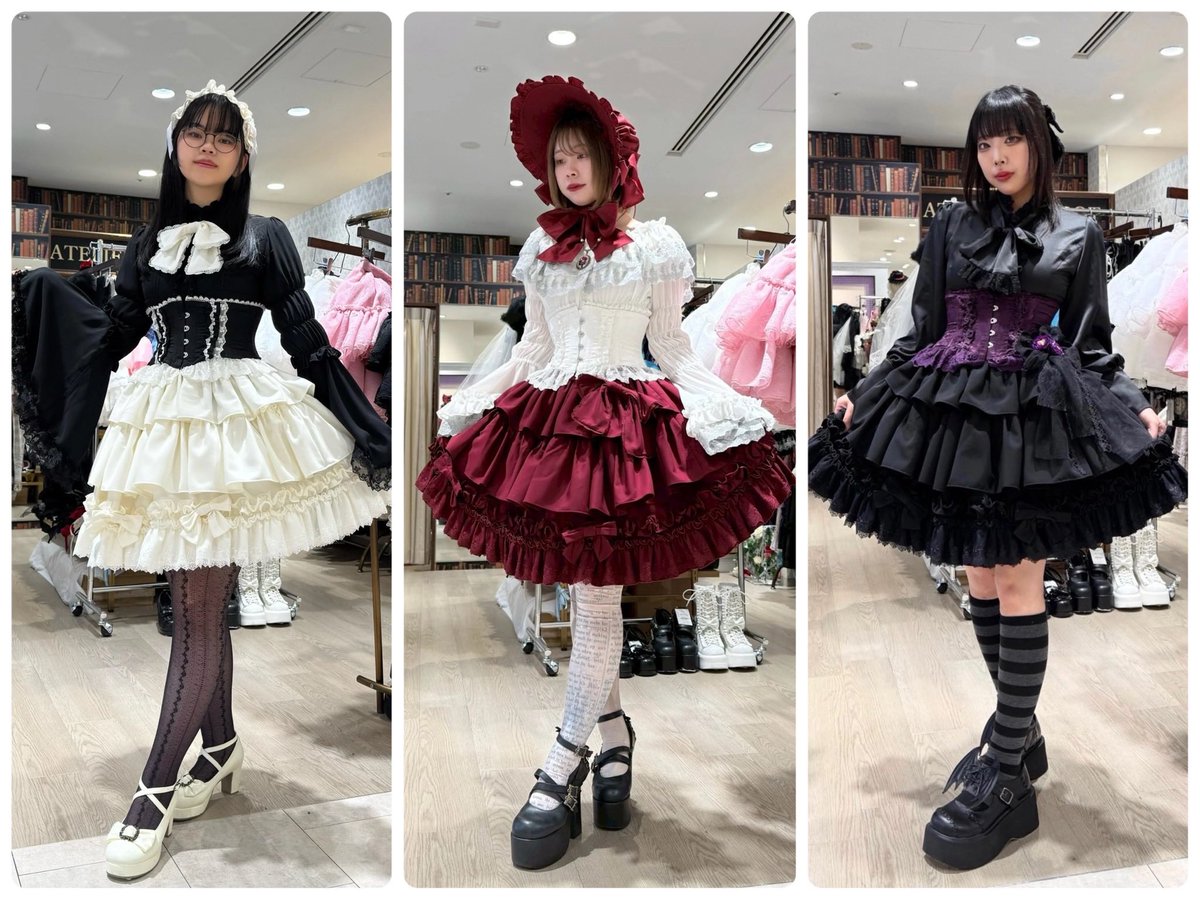 残り4日‼️ ⚜️新宿店Skirt &Corset Styling Setフェア⚜️ 2/28(土