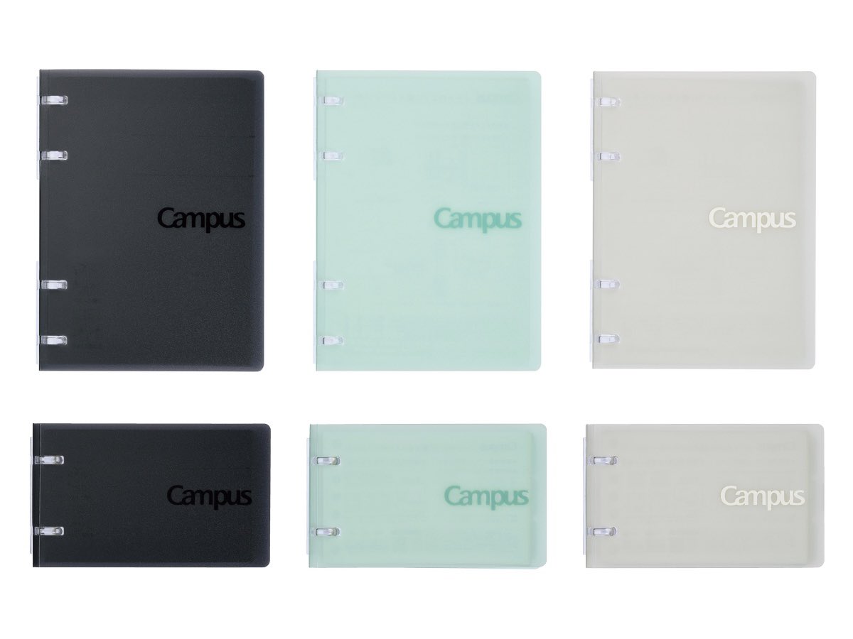 \\ Campus まなびレシピ //

🍫スキマ時間に『ちょこ勉』
ノートのように使えるバインダー（A6・A7サイズ）をご紹介！

◆カバンのポケットに入るコンパクト&amp;スリムサイズ
◆片手で開閉できるとじ具
◆きれいに折り返せる

要点まとめや情報カードに便利なサイズ感です☺️✨