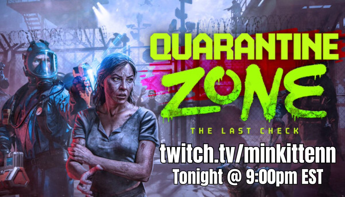 💜✨️ Live Now ✨️💜

We are live in Minkittenn's Hot Mess Quarantine Zone!! Come watch me harvest orga-.... I mean save lives!

🐱 twitch.tv/minkittenn

#QuarantineZone #Zombies #ZombieApocalypse #twitch #streamer #gamergirl