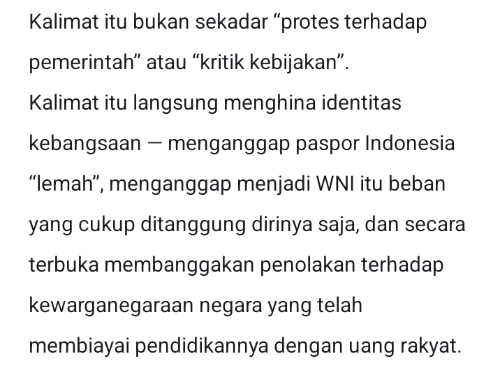 anak_lad's tweet photo. Mematahkan pembelokan narasi @Naz_lira yang berupaya membela tindakan SASETYA NINGTYAS  yang sudah melakukan PENGHINAAN IDENTITAS Bangsa. https://t.co/jvqsG0z0QO